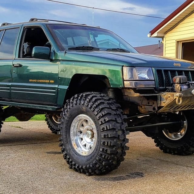 zj front fender no flare installed