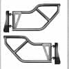 zj tube doors rear silver