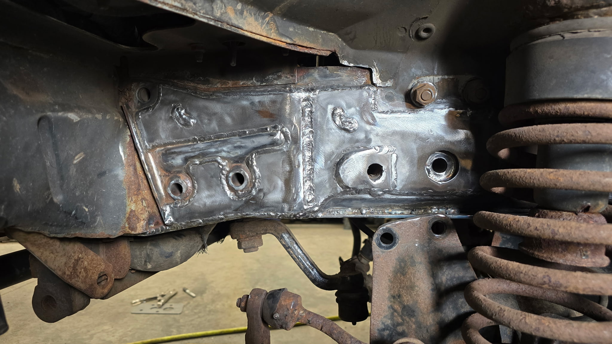 ZJ (1993-1998) Front Frame Stiffeners Jeep Grand Cherokee