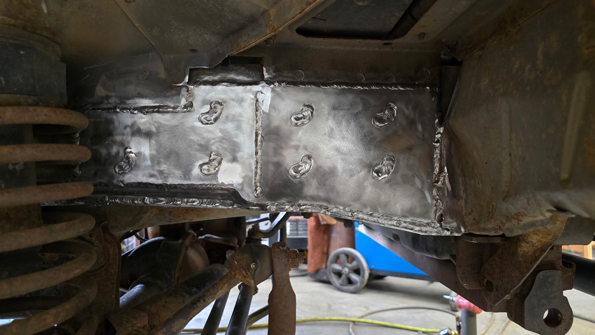 ZJ (1993-1998) Front Frame Stiffeners Jeep Grand Cherokee