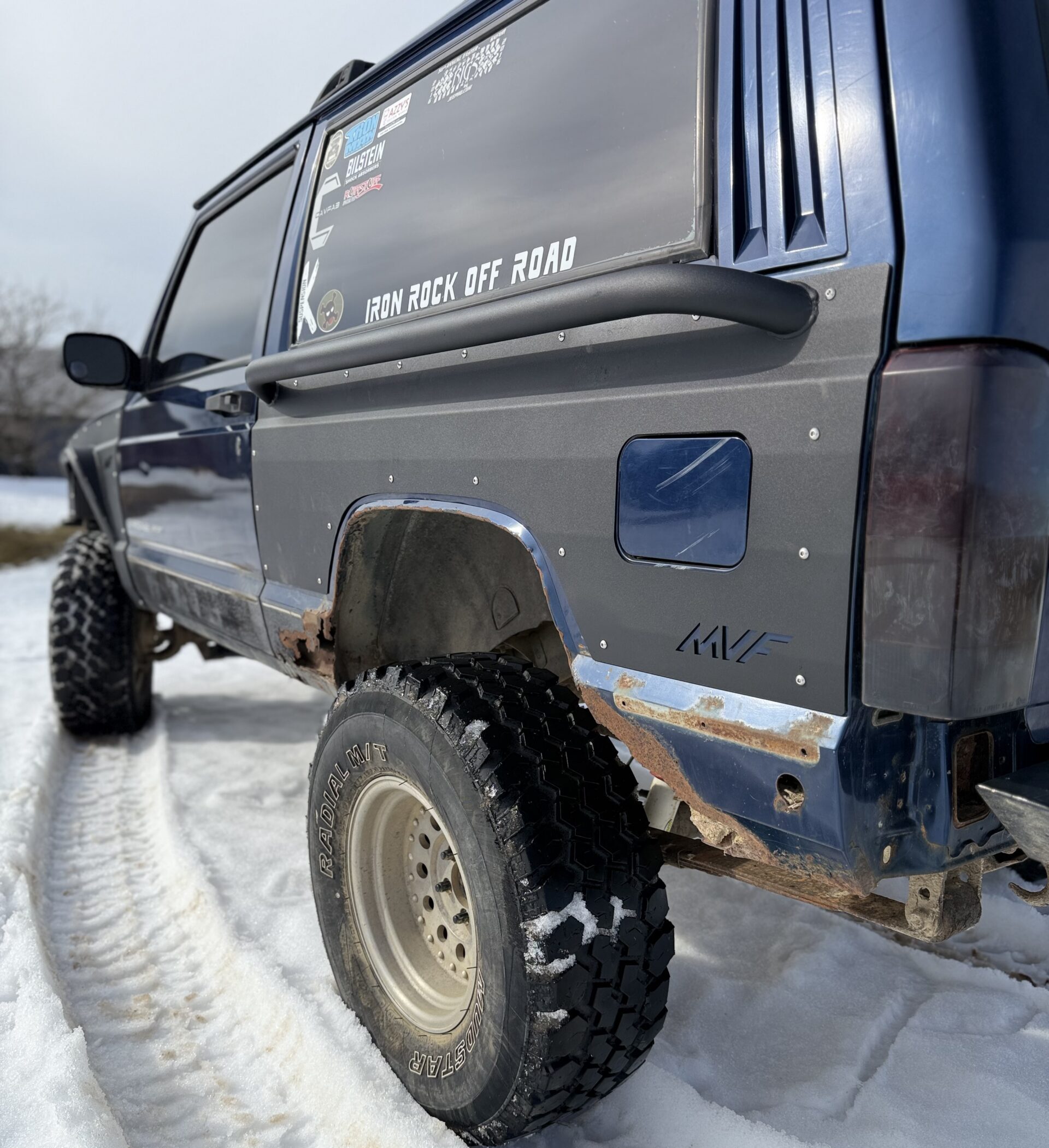 XJ (1984-2001) Jeep Cherokee - 2 Door Rear Quarter Panel Armor