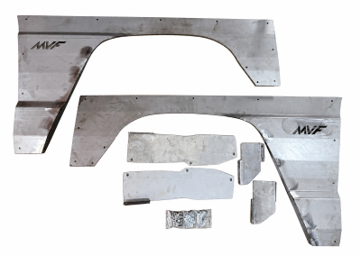 XJ (1984-2001) Jeep Cherokee Front Fenders No Flare